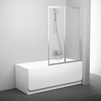 Шторка для ванны Ravak VS2-100 сатин transparent фото