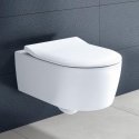 Унитаз подвесной Villeroy&Boch Avento Direct Flush + сиденье Duroplast Soft Close (5656RSR1) 122304