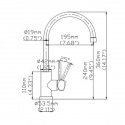 Кухонный смеситель Kraus (KPF-2160) 150924