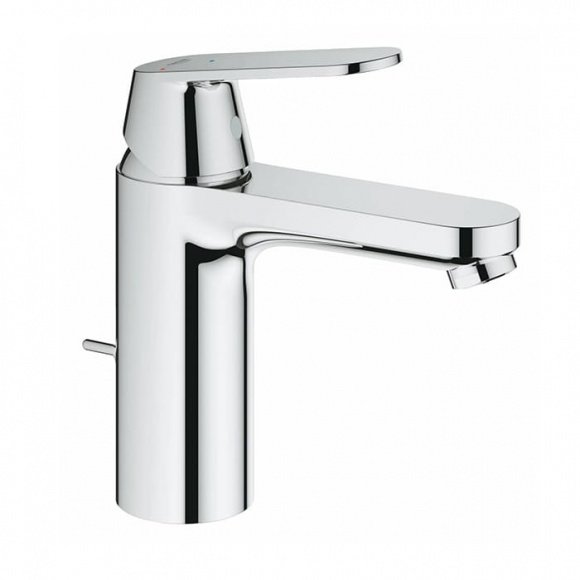 Смеситель для умывальника Grohe Eurosmart Cosmopolitan M-Size, со сливным гарнитуром, хром (2339600E)