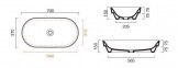 Умывальник Catalano SFERA 70х37 см (170ASFN00) 137658
