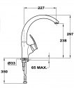 Смеситель кухонный Teka MC-10 Plus HC хром (97911502) 53102