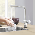 Кухонный смеситель Grohe Minta Touch сенсорный, однорычажный  (31360001) 154850