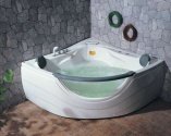 Гидромассажная акриловая ванна Appollo 152х152 угловая с пневмокнопкой (АТ-2121) 78222