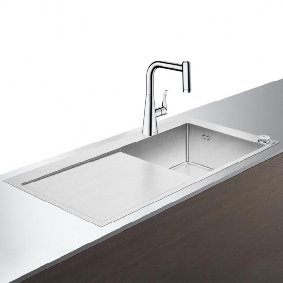 Кухонный комплект мойка со смесителем Hansgrohe C71-F450-02 (43208000)