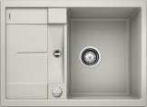 Кухонная мойка Blanco Metra 45S Compact Silgranit жемчужный с клапаном-автоматом (520570) 90924