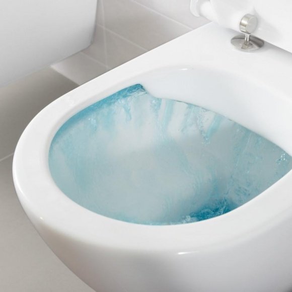 Унитаз подвесной Villeroy&Boch Avento Direct Flush + сиденье Duroplast Soft Close (5656RSR1)