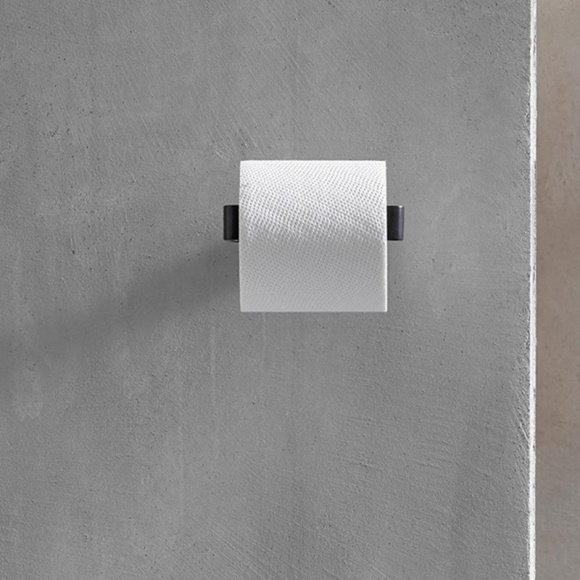 Держатель для туалетной бумаги Emco Loft black без крышки (0500 133 01)