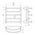 Полотенцесушитель водяной Laris Евромикс П5 450х500 (71207524) 94511