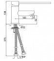 Смеситель локтевой для умывальника Jaquar Florentine (FLR-CHR-5033B) 48384