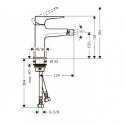 Смеситель для биде Hansgrohe Metropol (74520000) 156309