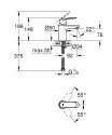 Смеситель для умывальника Grohe Eurosmart Cosmopolitan (32824000) 154905