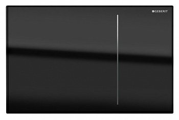 Клавиша смыва Geberit Sigma 70 стекло чёрное (115.625.SJ.1) фото
