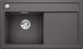 Кухонная мойка Blanco Zenar 45 S левая темная скала (523805) фото
