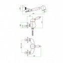 Смеситель для душа Fiore IMPERIAL (83OO5127) 139161