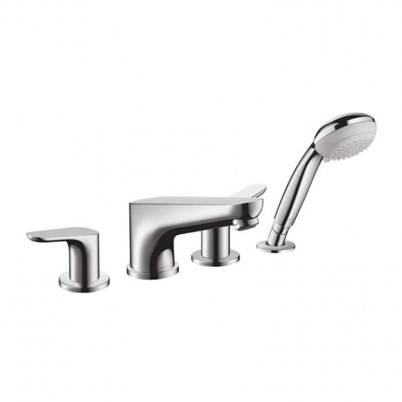 Наружная часть смесителя для ванны Hansgrohe Focus E 2 на 4 отверстия (31936000)