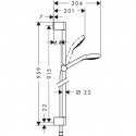 Душевой набор Hansgrohe Croma Select E Vario (26593400) 164702