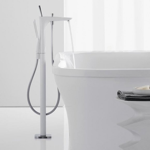 Смеситель для ванны Hansgrohe PuraVida отдельностоящий (15473400)