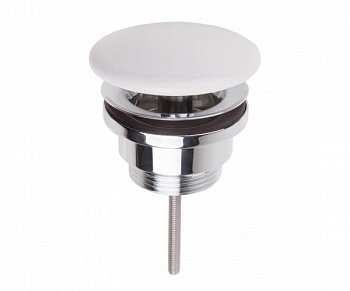 Донный клапан для умывальника Villeroy&Boch керамический (68090001) фото