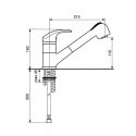 Кухонный смеситель EMMEVI LUXOR (BC7065R) 142407