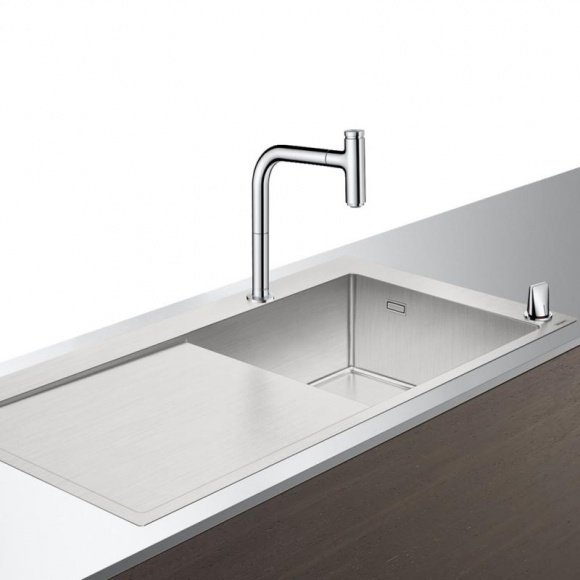 Кухонный комплект мойка со смесителем Hansgrohe C71-F450-07 (43205000)