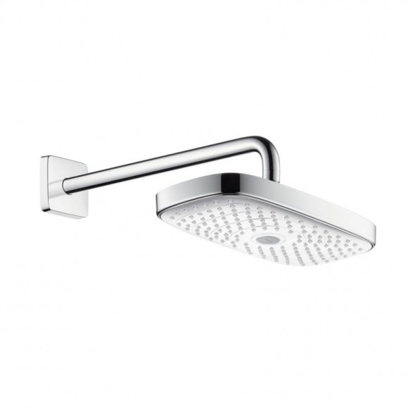 Верхний душ Hansgrohe Raindance Select E 300 белый/хром (27385400)