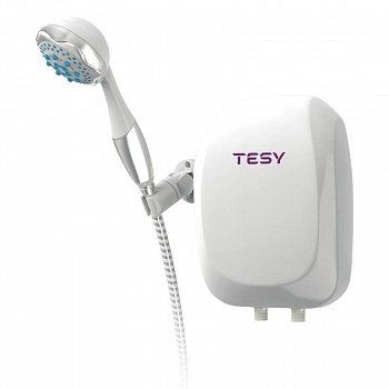 Проточный водонагреватель Tesy с душевой лейкой 5,0 кВт (IWH50X02BAH) фото