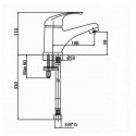 Смеситель для умывальника Bianchi Mistral (LVBMST2002SACRM) 102968