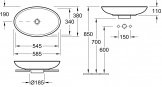 Умывальник Villeroy&Boch Loop&Friends 58.5 см (51510001) 125941