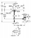 Смеситель для умывальника Grohe BauEdge (23328000) 154692