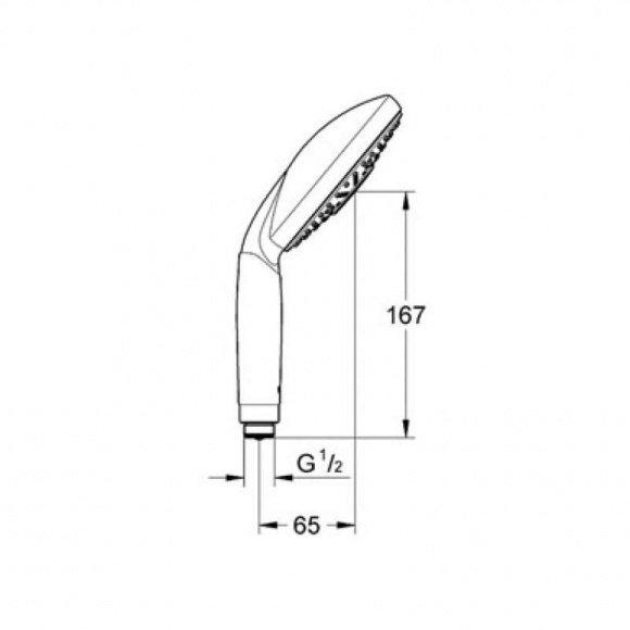 Ручной душ Grohe Vitalio Rain (27310000)