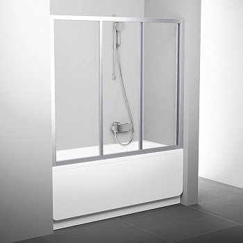 Шторка для ванны Ravak AVDP3-170 сатин transparent фото