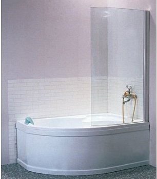 Комплект ванна Ravak Rosa  R 150х105 с опорой и штрокой EVSK1- 75 R фото