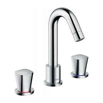 Смеситель для ванны Hansgrohe Logis на 3 отверстия (71300000) фото