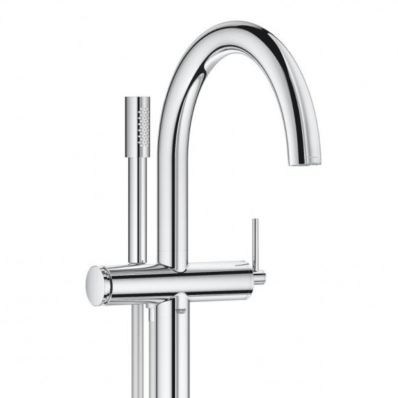 Смеситель для ванны Grohe Atrio напольный однорычажный (32653002)