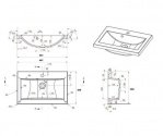 Умывальник Fancy Marble Jody 50 см (1605101) 76319